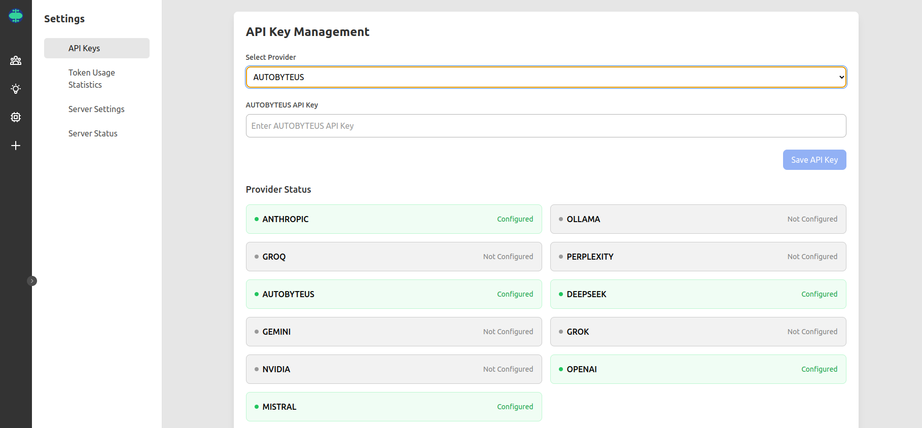 API Key Configuration